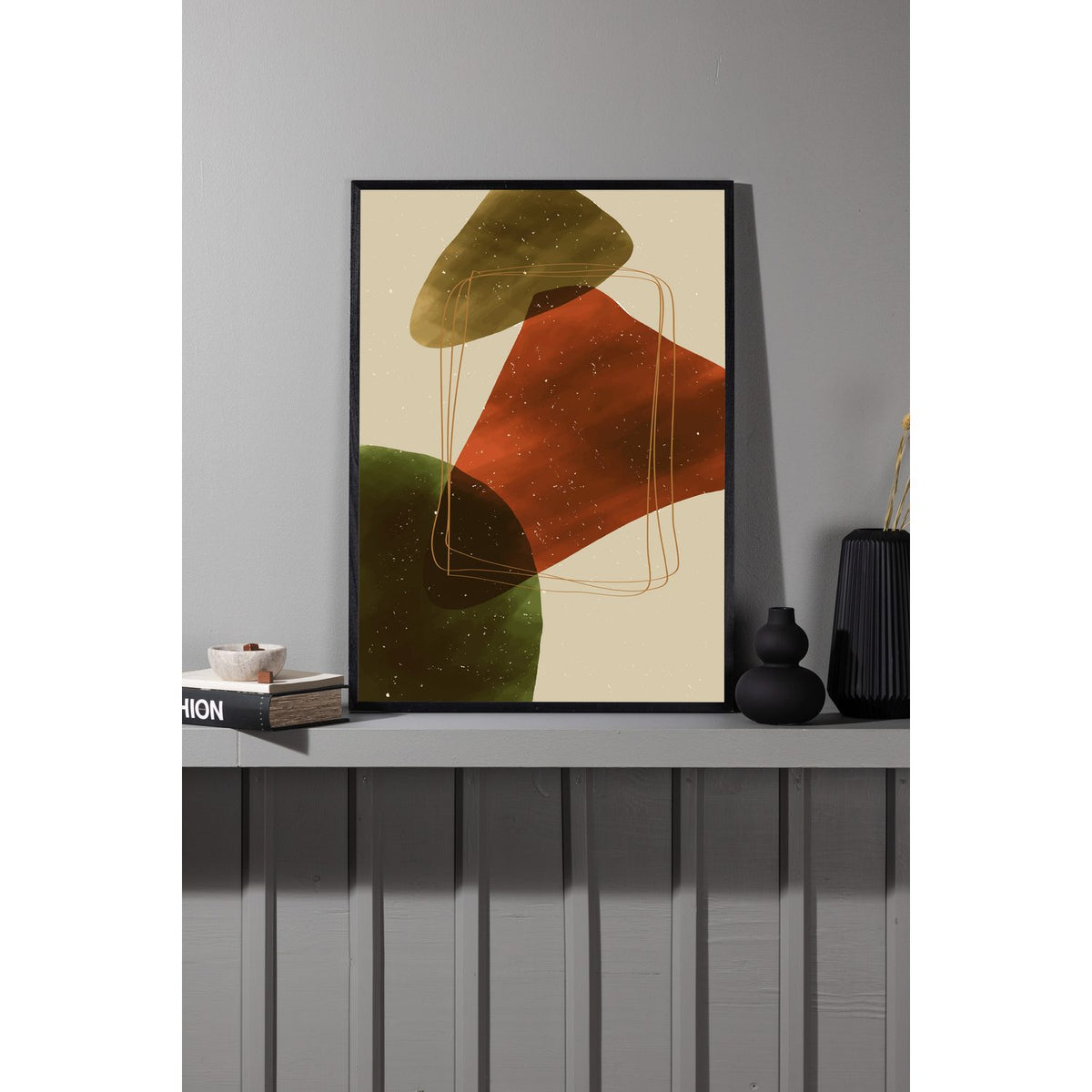 Kanjon Poster Beige, 30 x 40 cm
