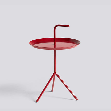 DLM Ø38 × H56 cm Sidobord Cherry red High gloss