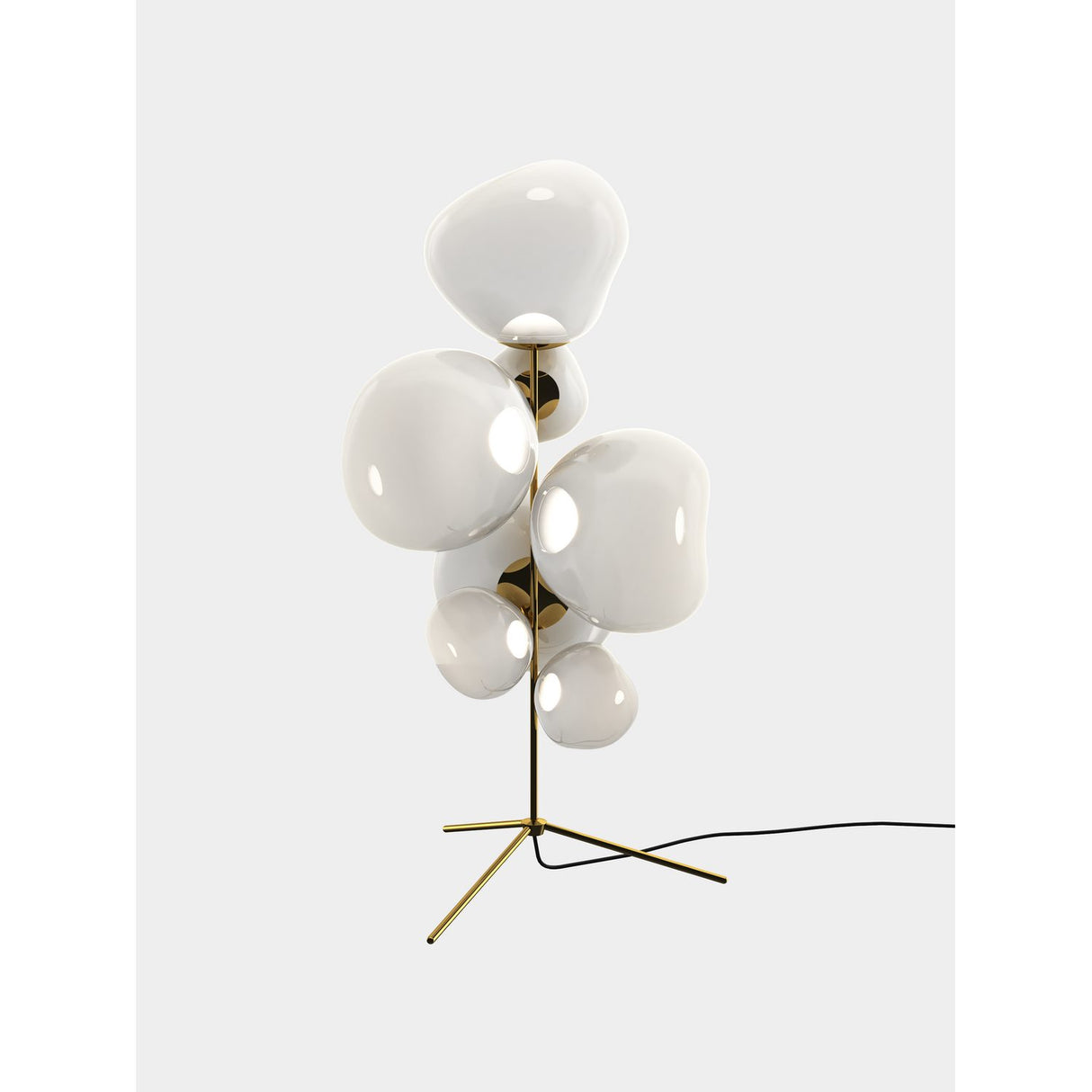 Melt Golvlampa Opalescent, Gold