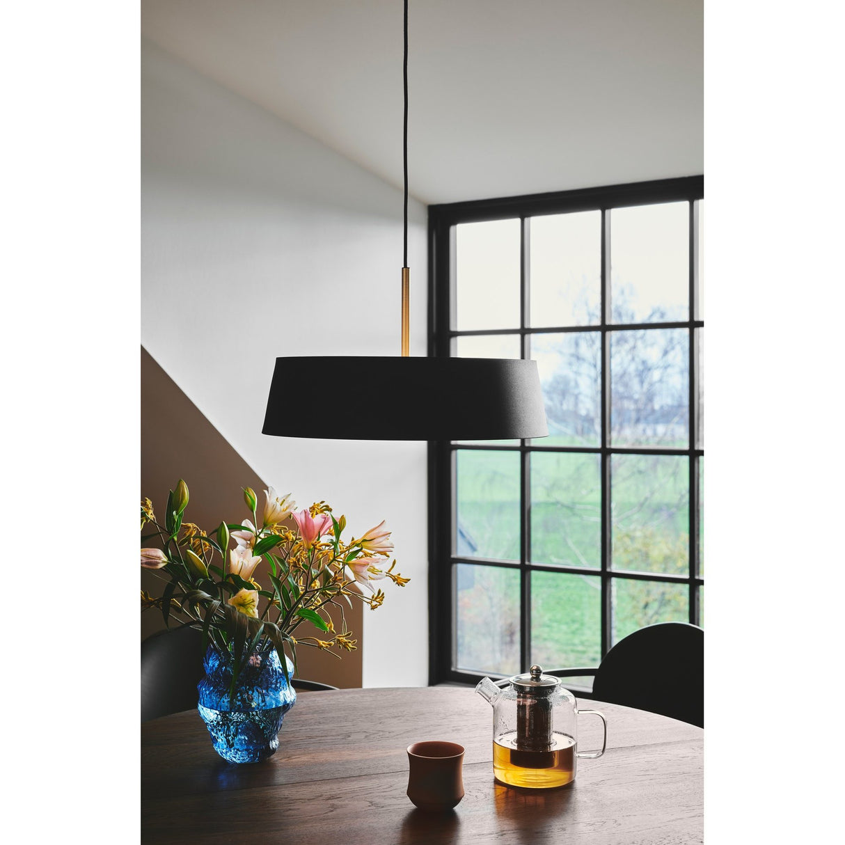 Clasi Svart Taklampa 45 cm
