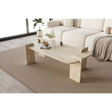 Virgo Soffbord Travertine