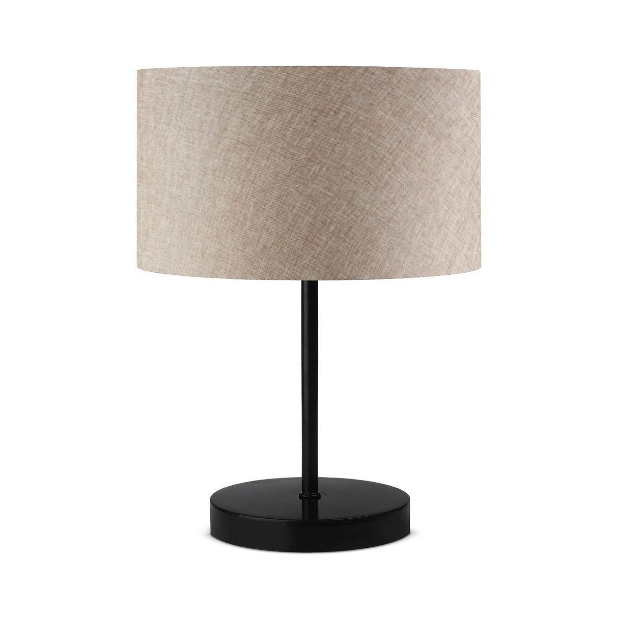 Hobart (24 x 15 cm) Beige svart Bordslampa