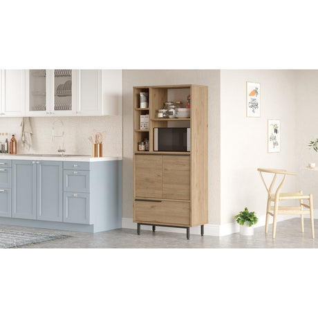 Luxor Kitchen Plus (74,8 x 161,6 x 35,5 cm) Valnöt Kökskåp