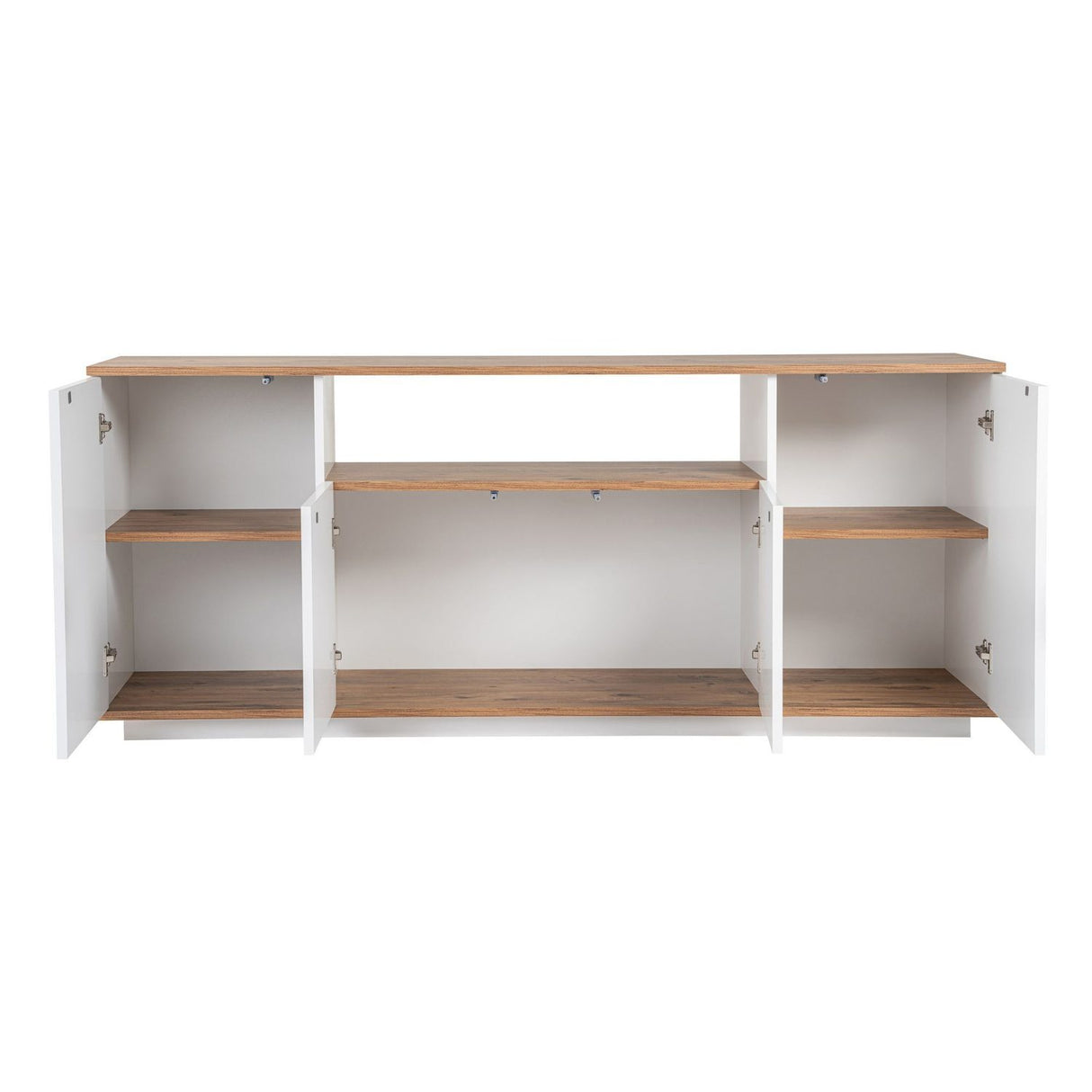 Asprilla Konsolbord Vit / Atlantic Pine