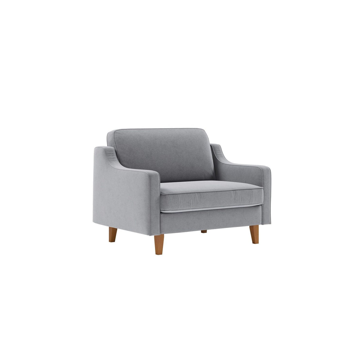Oslo Loveseat (115 x 84 x 87 cm) 1-sitssoffa Dimgrå valnöt