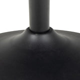 Rennes Soffbord Rund 60 cm Svart Grantham