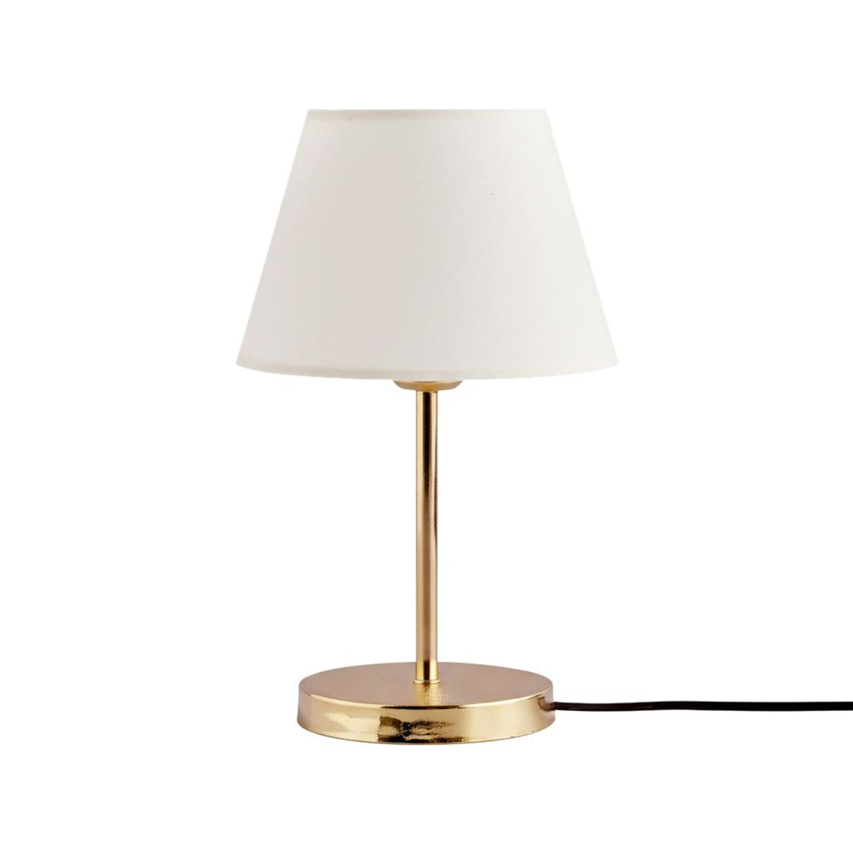 Tallinn (H 37 cm) Vit Guld Bordslampa