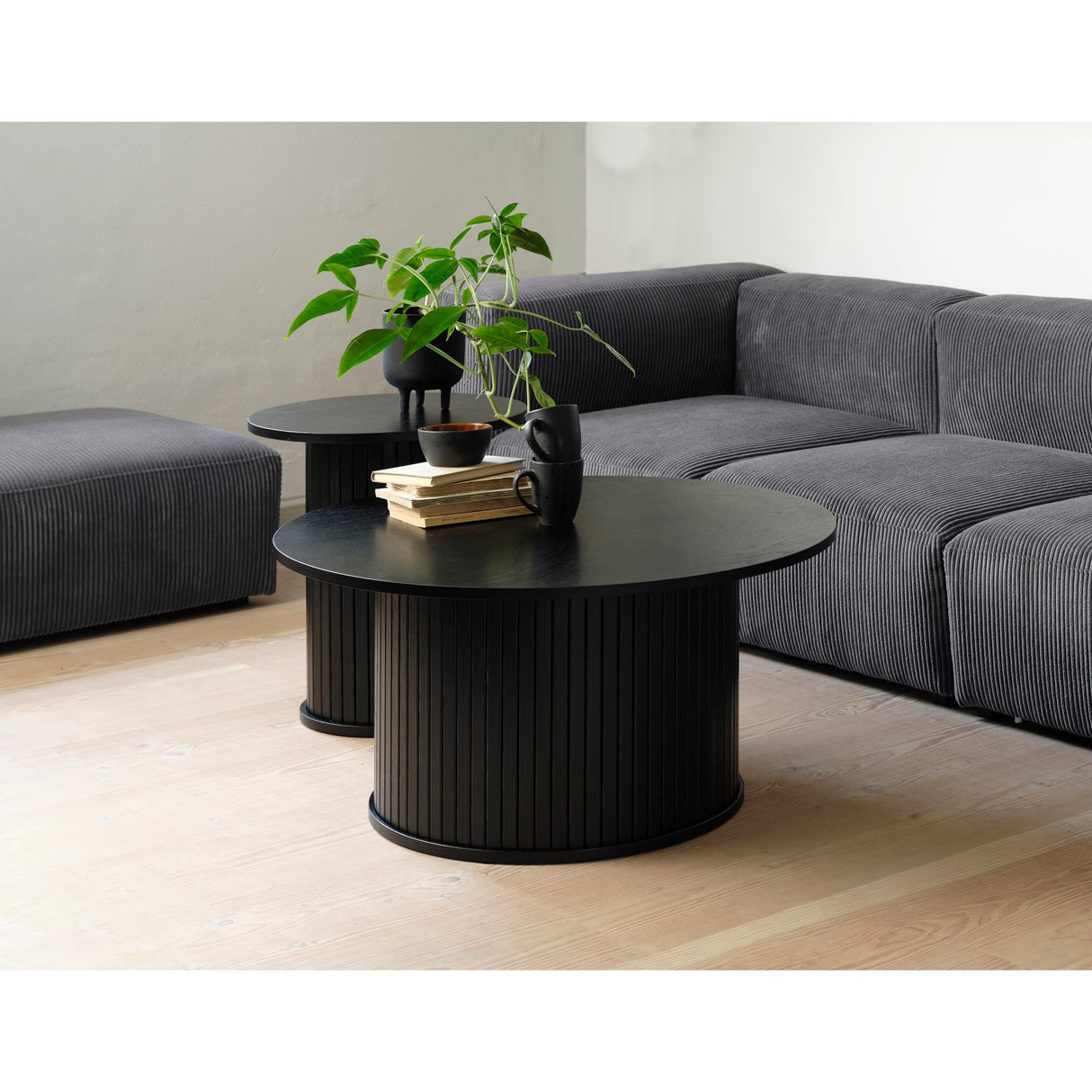Accento Ø90 cm Soffbord Svart