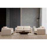 Vilnius (180 x 97 x 73 cm) 2-sitssoffa Creme