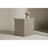 Lenox Sidobord Beige, 40 x 40