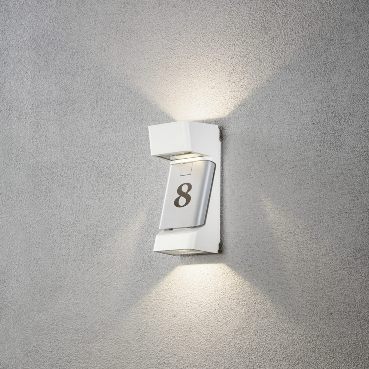 Ravenna HP-LED 3x4W Vägglampa Ute Vit