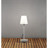 Lucca Lounge Golvlampa Ute Låg Grå