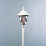 Virgo E27 24cm Trädgårdslykta Vit