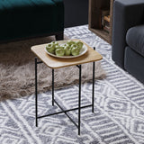 Bamako V (46 x 56 x 46 cm) Soffbord Svart Natur