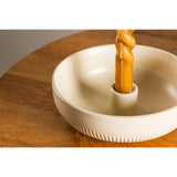 Posh Ljusstake Beige/Svart, ⌀18