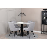 Razzia, Velvet Deluxe Rund matgrupp Vit
