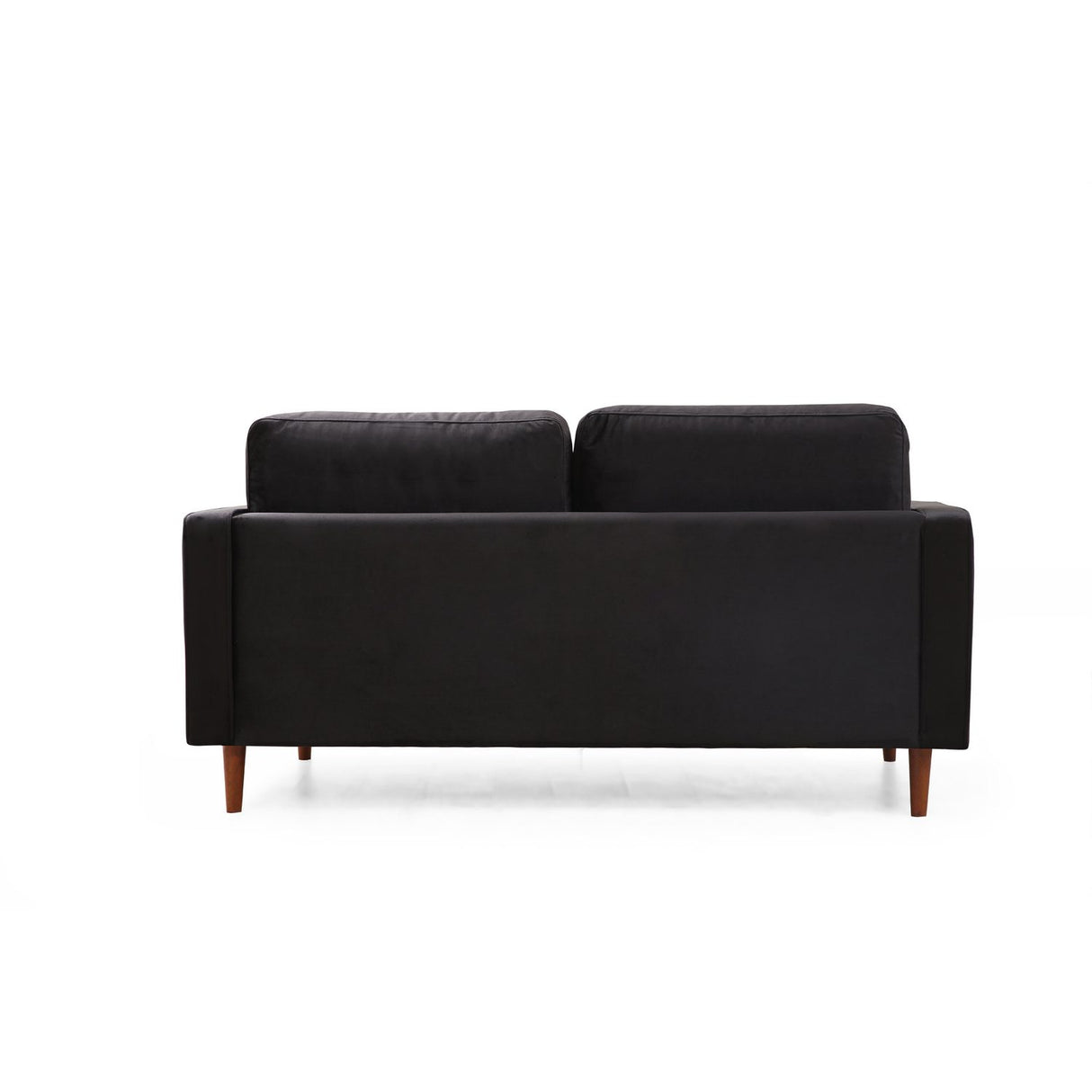 Verona (175 x 90 x 70 cm) 2-sitssoffa Svart ek