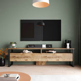 Uppsala TV (180 x 56 x 35,5 cm) Atlantisk furu TV-enhet