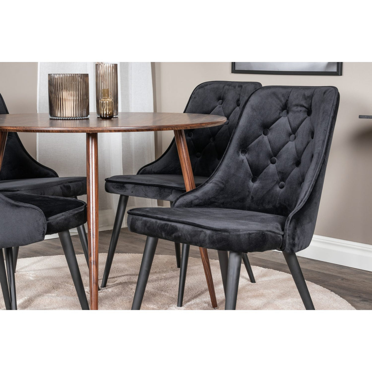 Plaza, Velvet Deluxe Rund matgrupp