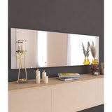 Marrakech (40 x 120 x 2,2 cm) Vit Spegel