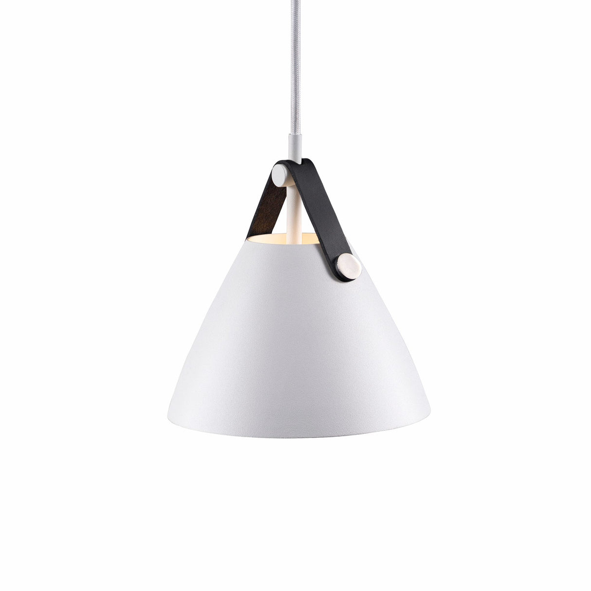 Strap Taklampa 16 cm, Vit