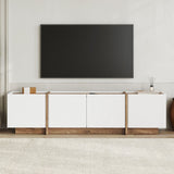 Victoria TV-bänk Vit Atlantic Pine