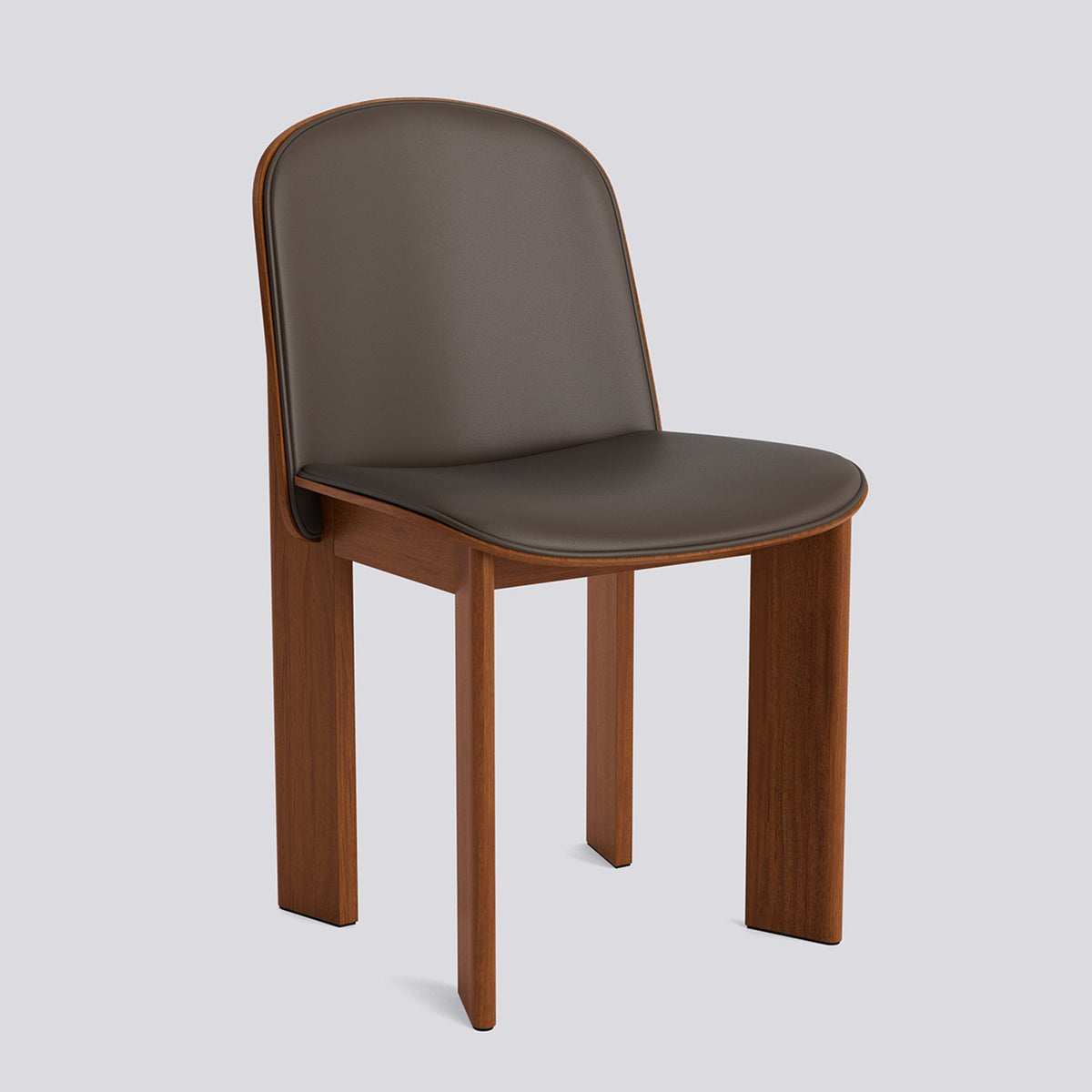 Chisel 65 Stol lackerad valnötsfaner, Grano Chocolate