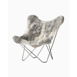 Iceland Mariposa Fåtölj Krom, Shorn Grey