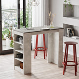 Stavro Bar (120 x 101,8 x 51,6 cm) Bardisk Grå