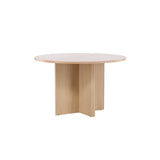 Strada Rektangulärt matbord Vitlasyr, MDF, ⌀120