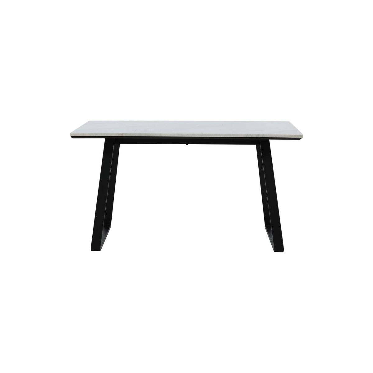 Estelle Rektangulärt matbord Svart,Vit, Marmor, 140 x 90