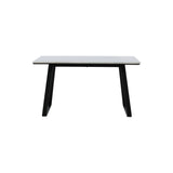 Estelle Rektangulärt matbord Svart,Vit, Marmor, 140 x 90