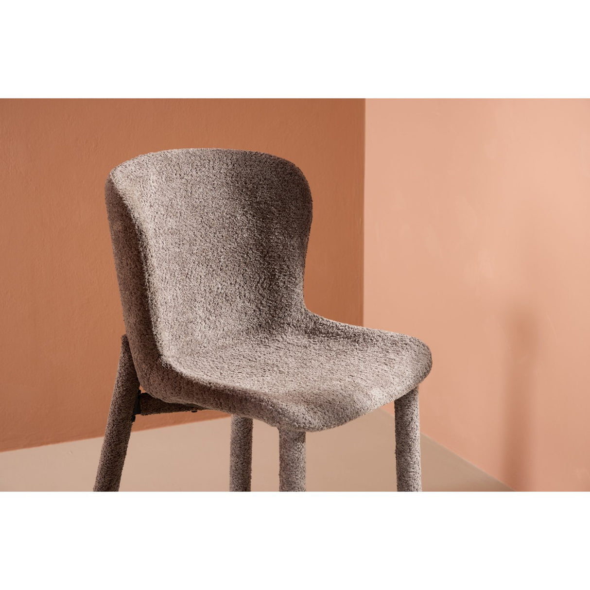 Astoria Matstol Brun, Bouclé, 54 x 83 x 52