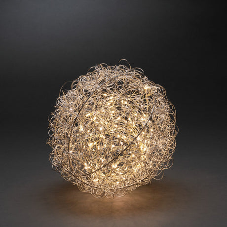 Dekorationsboll av tråd LED Ljusdekoration Inne 30 cm
