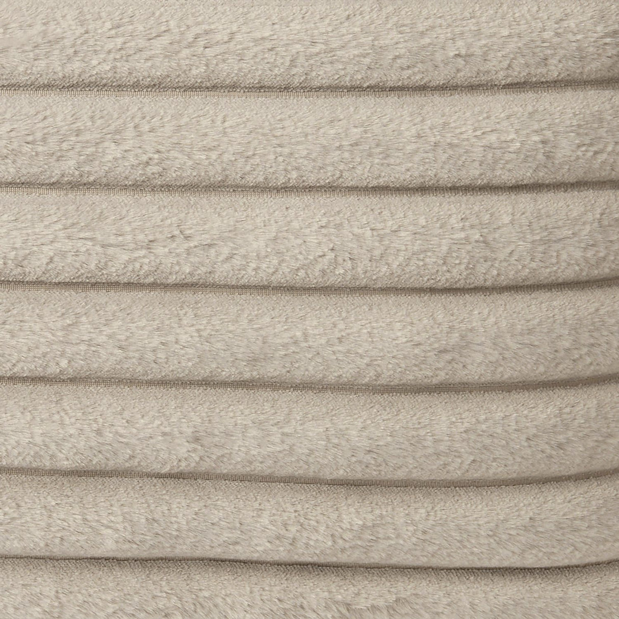 Stripy 45x45 cm Kudde Taupe