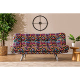 Misa Small Bäddsoffa (22 x 178 x 115 cm) Flerfärgad 3-sitssoffbädd