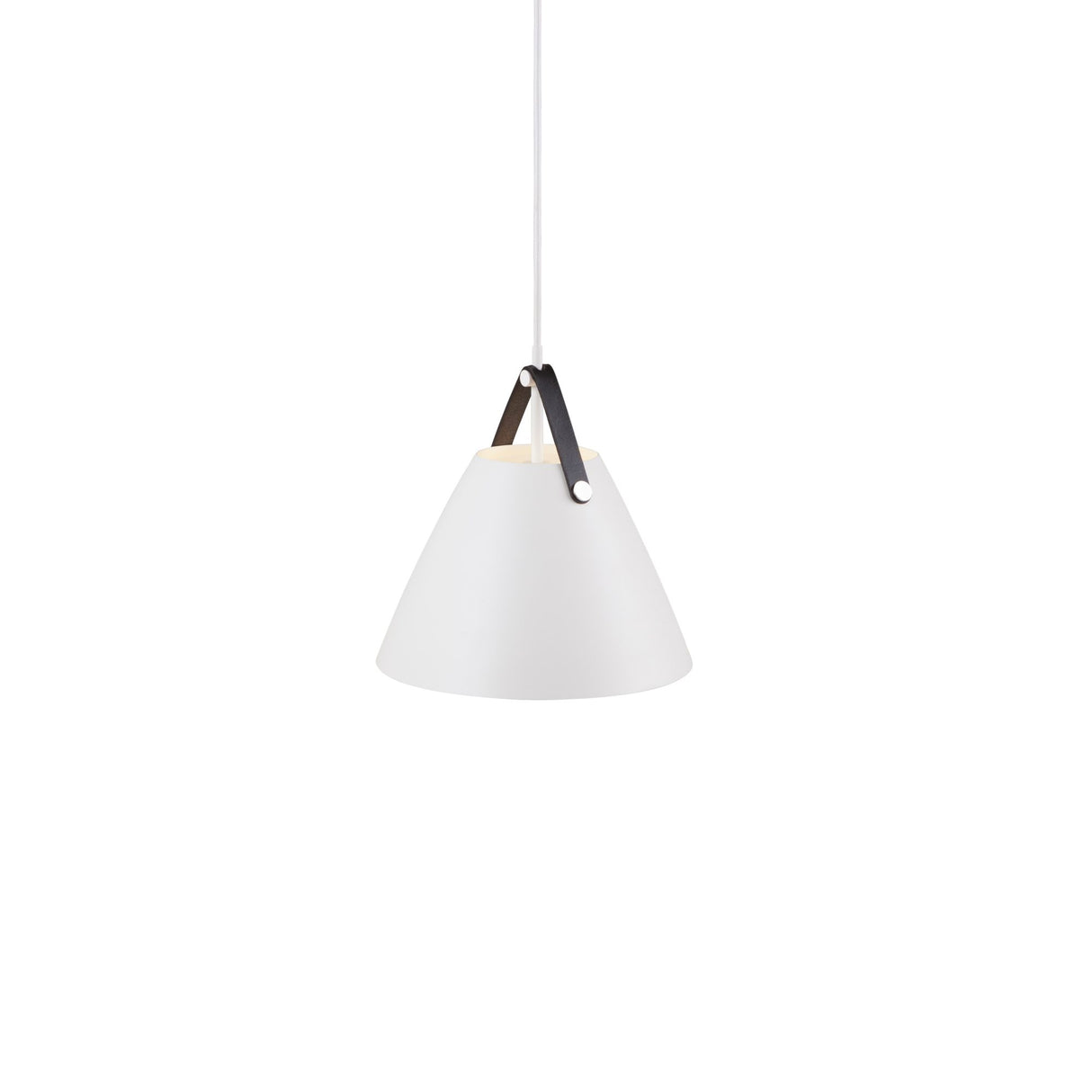 Strap Taklampa 27 cm, Vit
