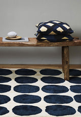 Dots Ullmatta Light Khaki/Blue Melange