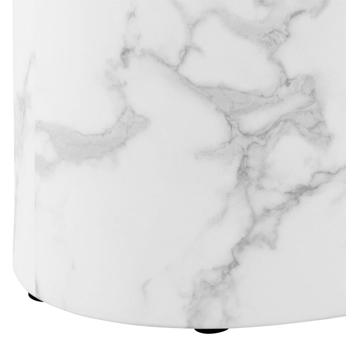 Cenon Soffbord 40x33x48 cm Carrara-marmor