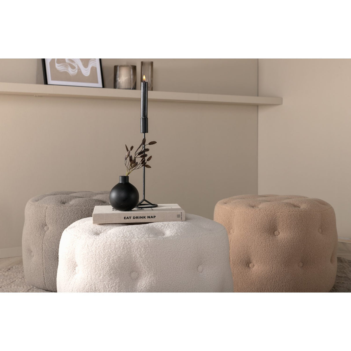 Benjamin Puff Vit, Polyester teddy