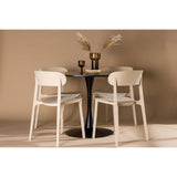 Glade, Åstol Rund matgrupp Beige, Svart, ⌀100