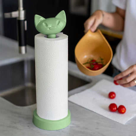 Miaou Hushållspappershållare Grön