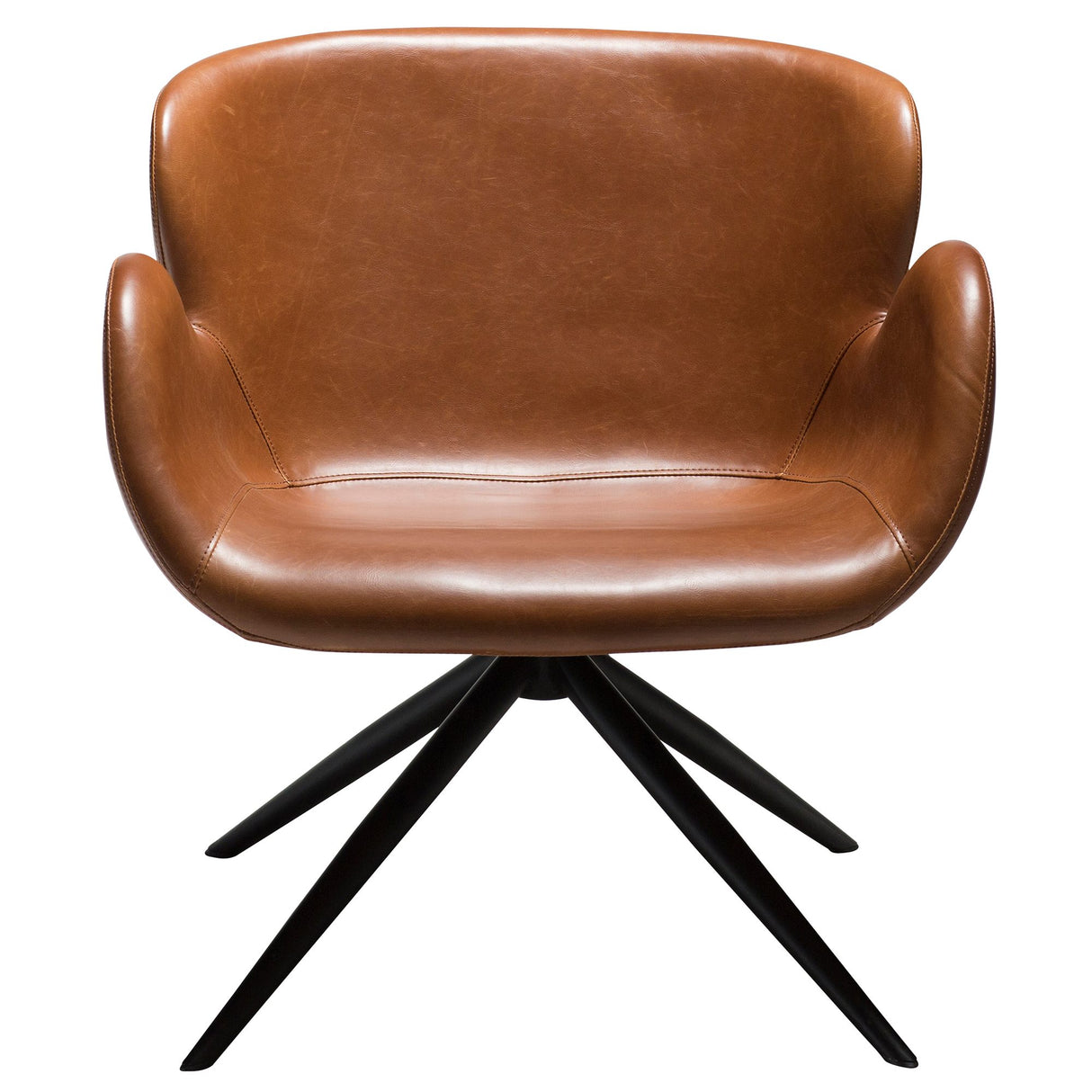 Gaia Loungefåtölj Vintage Light Brown