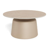 Nimbus soffbord Keramik Beige 70 cm Runt