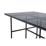 Leif Rektangulärt matbord Svart, 74 x 200 x 90