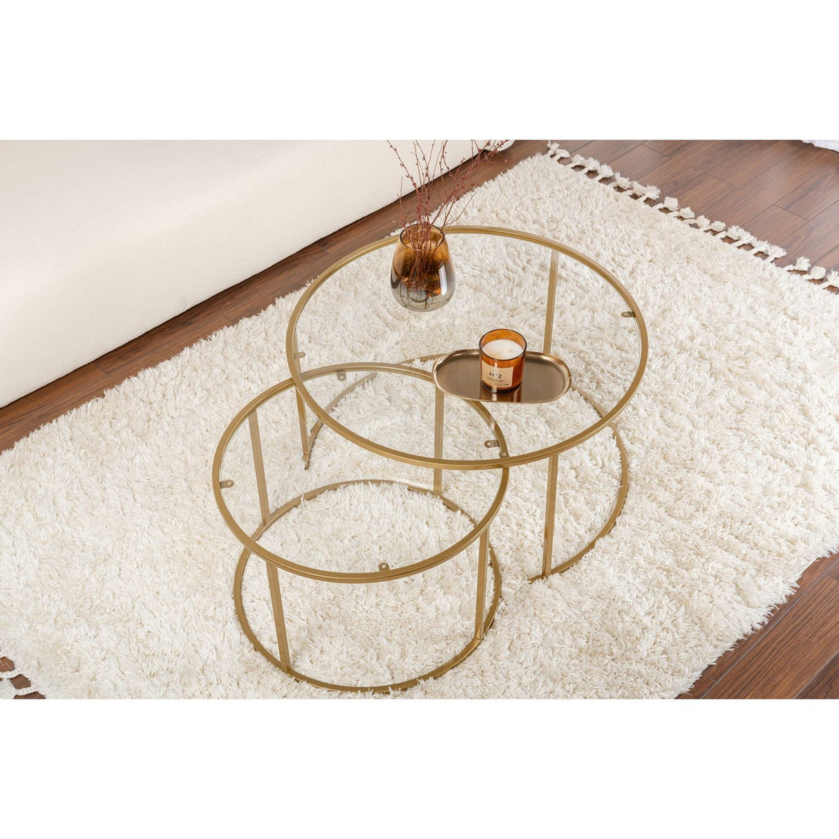Senata Satsbord guld transparent