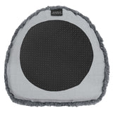 Curly Forma Sittdyna Charcoal Grey Silver