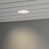 Infälld HP-LED 6W 10.5 cm Taklampa Ute Vit