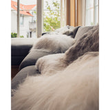 Iceland 40 cm Lammskinnskudde Wild Grey