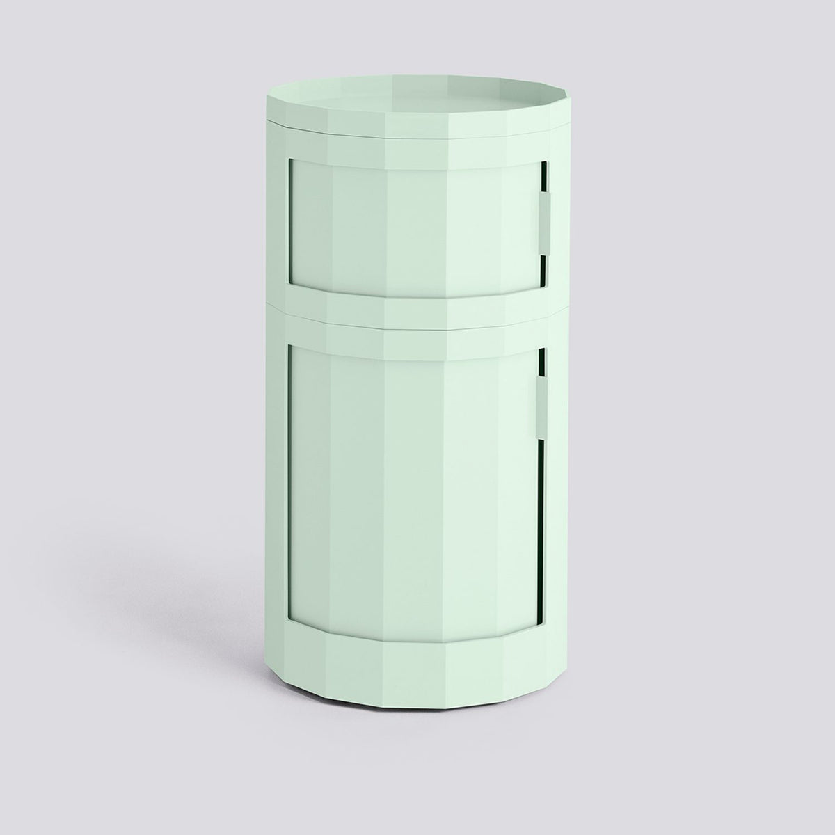 Facet Cabinet 110 38 × 38 × 71 cm Skåp Soft mint